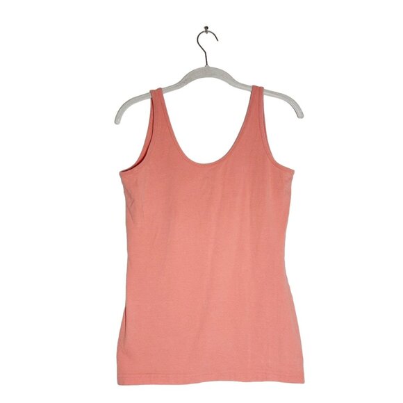 Maurices Women's Scoop Neck Tank Top in Orange - Sz S - Picture 2 of 3